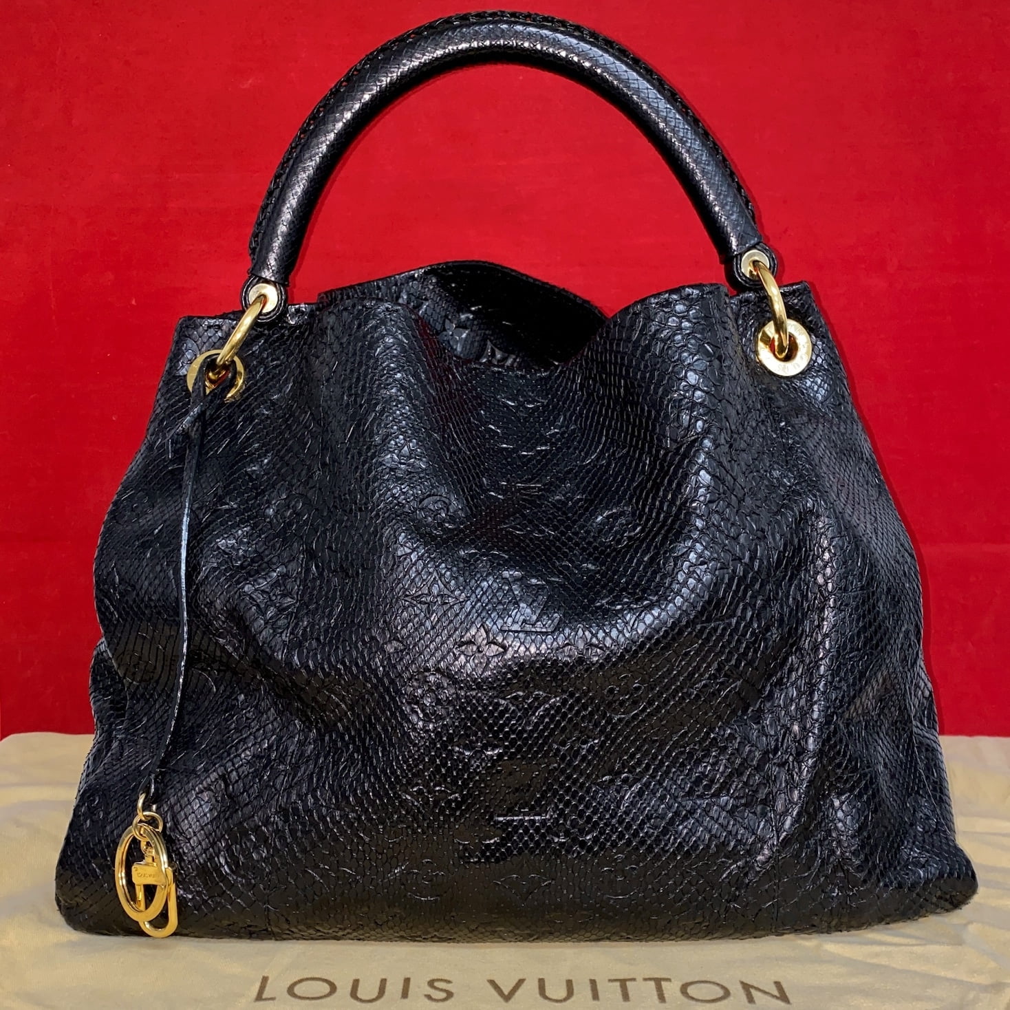 Louis Vuitton Artsy Python