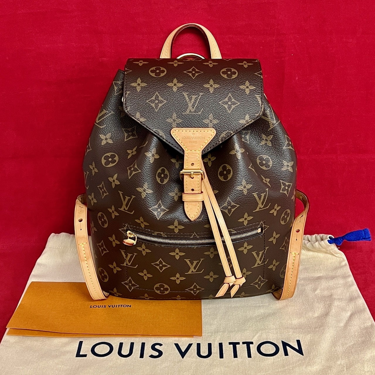 Louis Vuitton M43431 Montsouris NM Rucksack Monogram Canvas