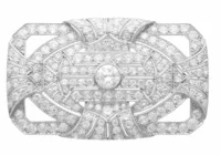 Schmuckankauf in Berlin Art Deco Brosche