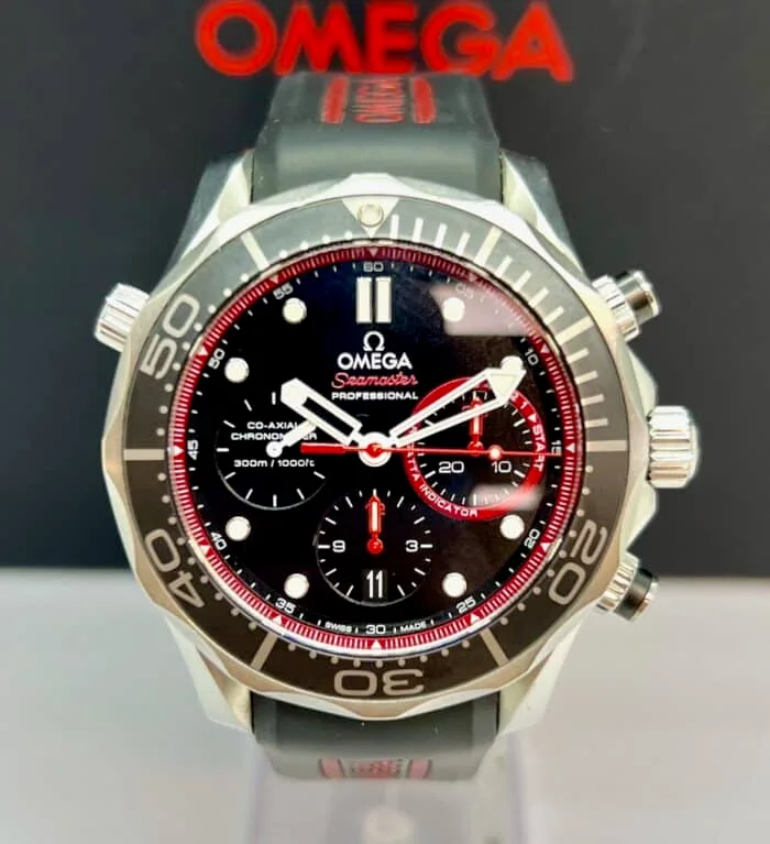 Omega Seamaster Professional Chronograph Co-Axial Americas Cup Emirates 212.32.44.50.01.001