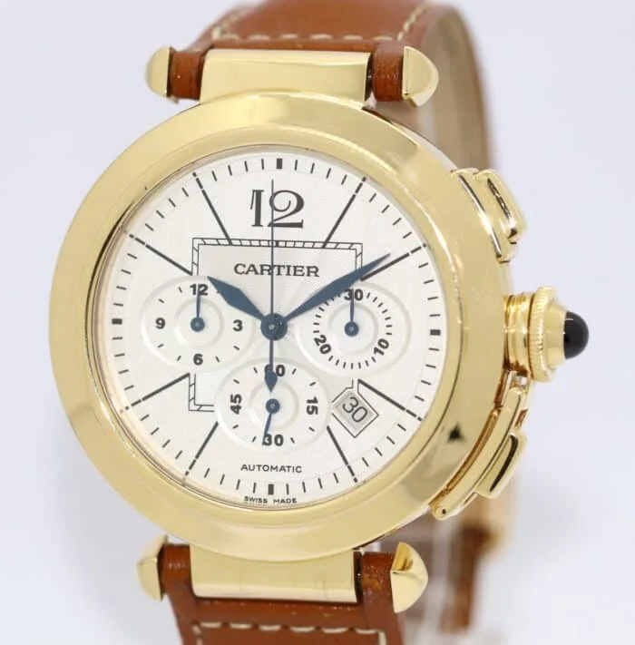 Cartier Pasha Chronograph Automatic Gold 2861