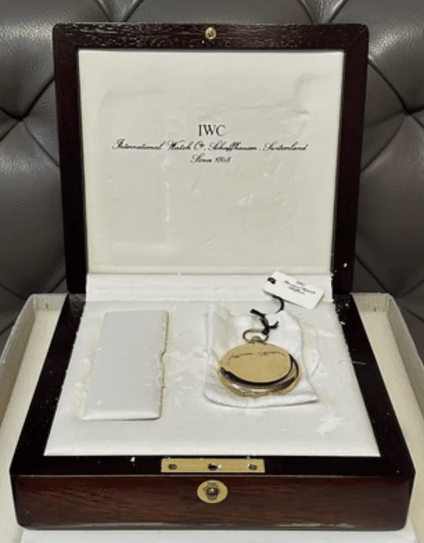 IWC Taschenuhr 5404 Savonette