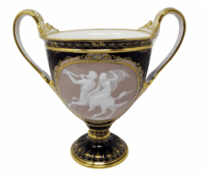 Meissen-Pate-Sur-Pate-Vase Meissen Pate Sur Pate Vase