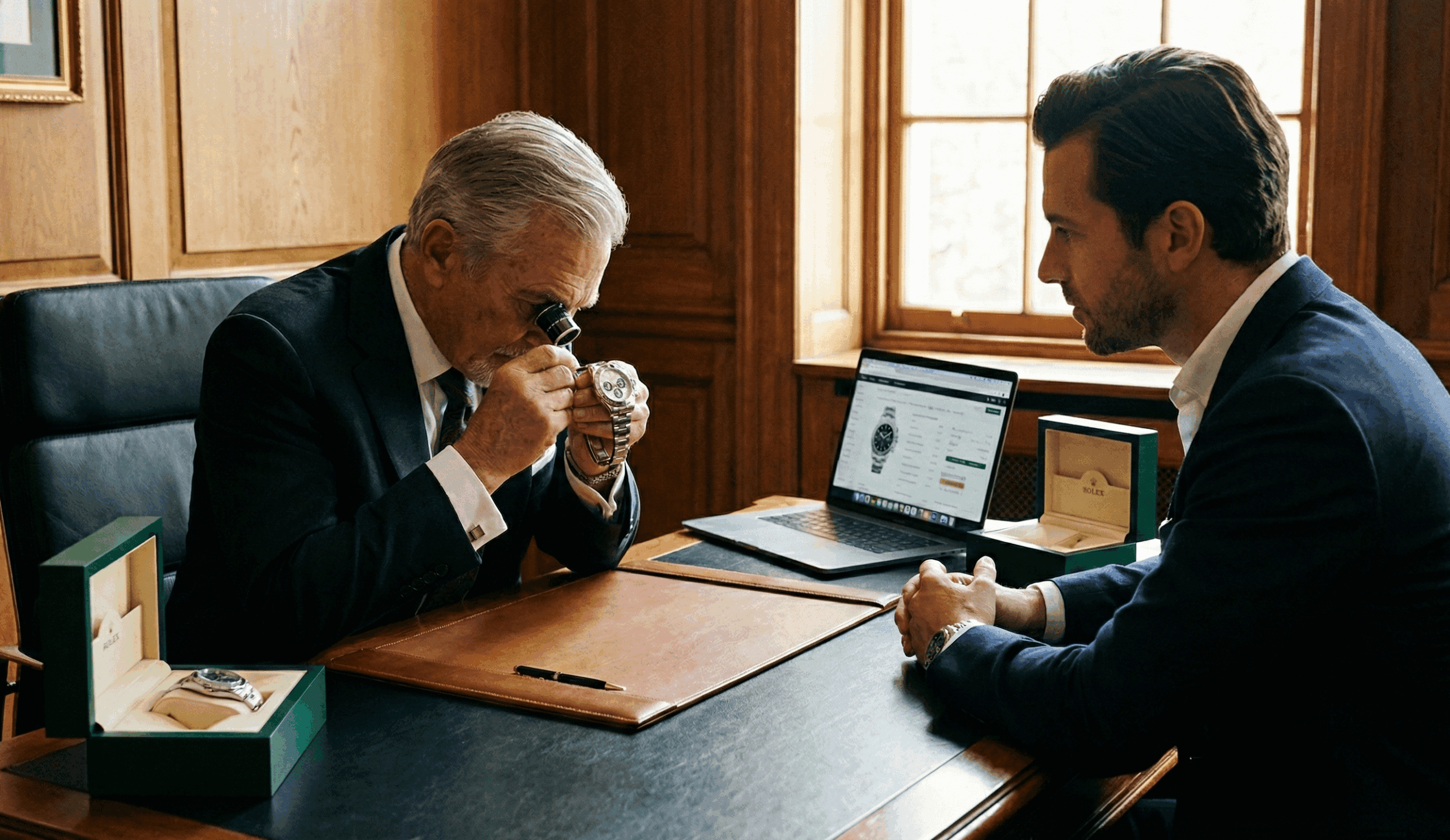 Uhrenankauf Gespraech